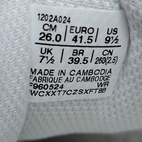 ASICS Japan S Pf White/black Size Men’s Size 8 Women’s 9.5  1202A024-100 New - Picture 4 of 11